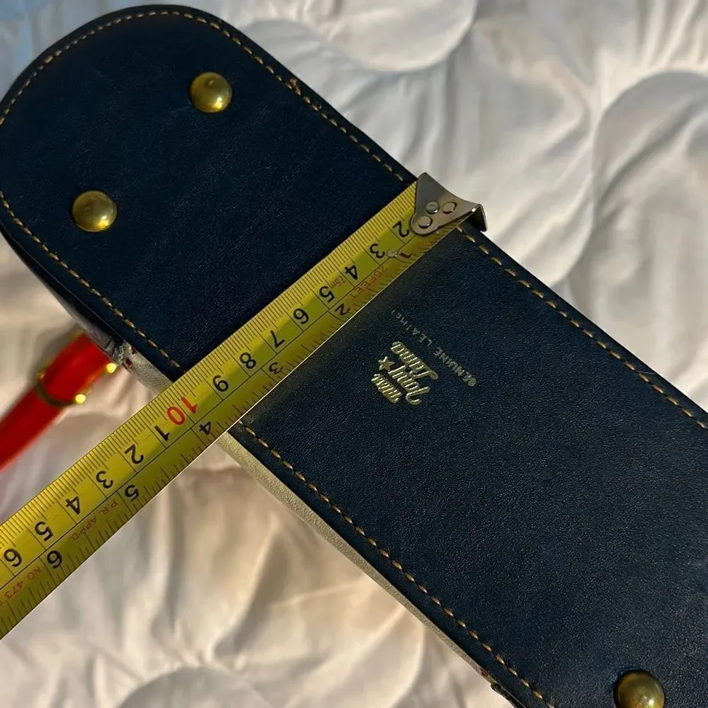 Miss Tony Lama Vintage Leather purse with strap.